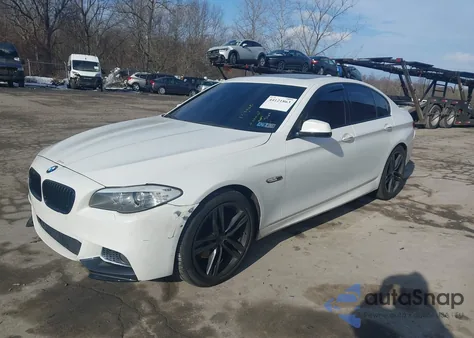 2013 BMW 550I xDrive from USA, damaged, VIN WBAFU9C5XDDY71087